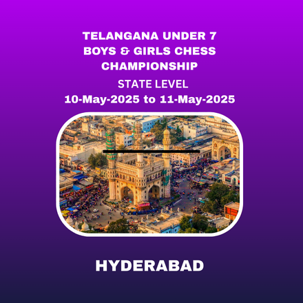 TELANGANA STATE - UNDER 7 BOYS & GIRLS - CHESS CHAMPIONSHIP 2025