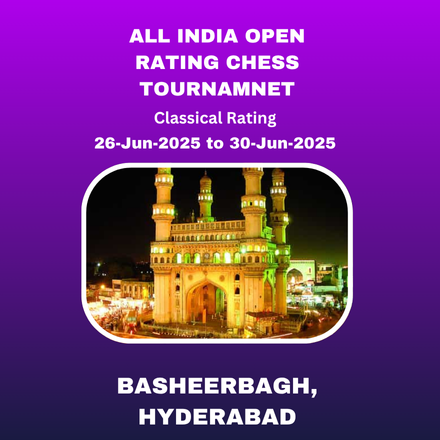 ALL INDIA OPEN RATING CHESS TOURNAMNET 2025