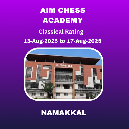 AIM INTERNATIONAL FIDE RATING CHESS TOURNAMENT 2025